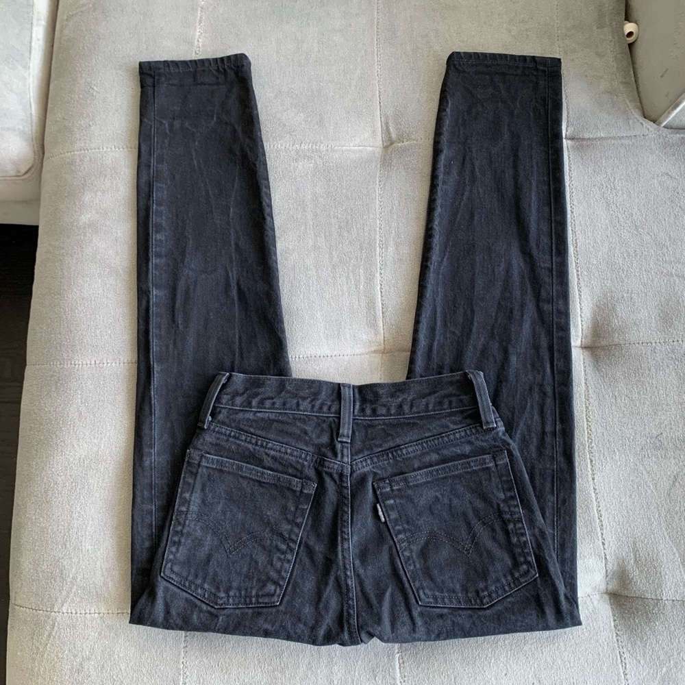 LEVI’S Button Fly Black Jeans - Picture 1 of 11